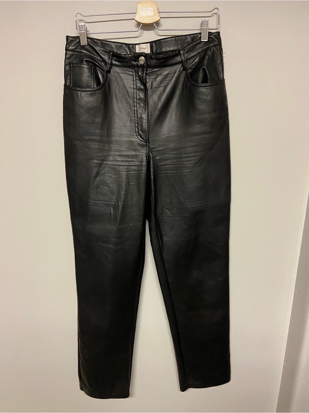 Wilfred Melina Leather Pants | 12 | Black - Picture 2 of 3